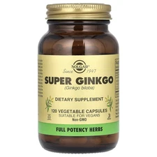 Super Ginkgo, 120 Vegetable Capsules