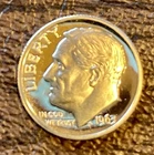 1963 Roosevelt Dime 10C Silver Proof Uncertified US Coin