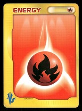 2001 Heavy Play Pokemon Fire Energy VS Series Japanese