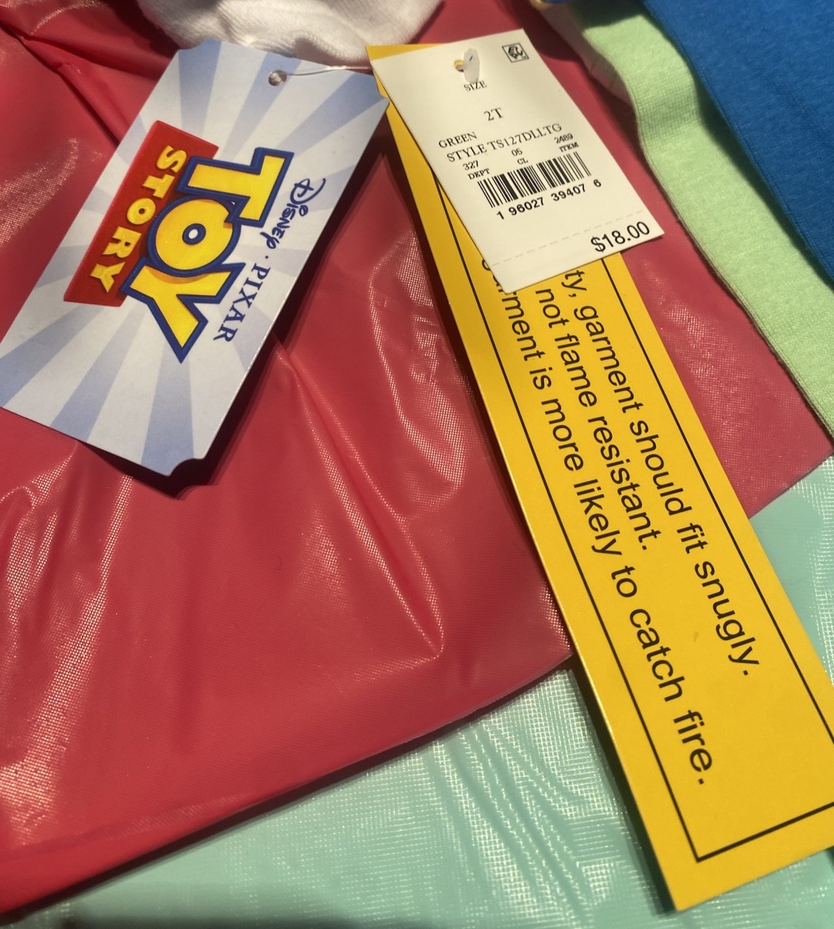 Disney Pixar Toy Story Adventures Little Sleepies Two-Piece PJ Set Size 2T