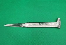 Pfizer Letter Opener Railroad Spike ROERIG SPECTROBID Vintage Advertising Steel