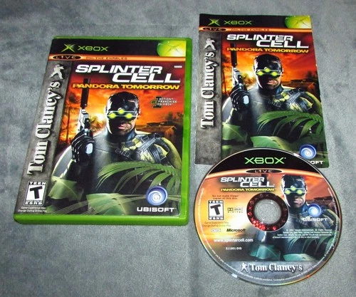 Splinter Cell: Pandora Tomorrow (Microsoft Xbox) Complete Fast Shipping