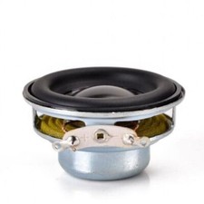 2pcs Full-range speaker 4  5W 4ohm Rubber edge 40mm Round loudspeaker DIY audio