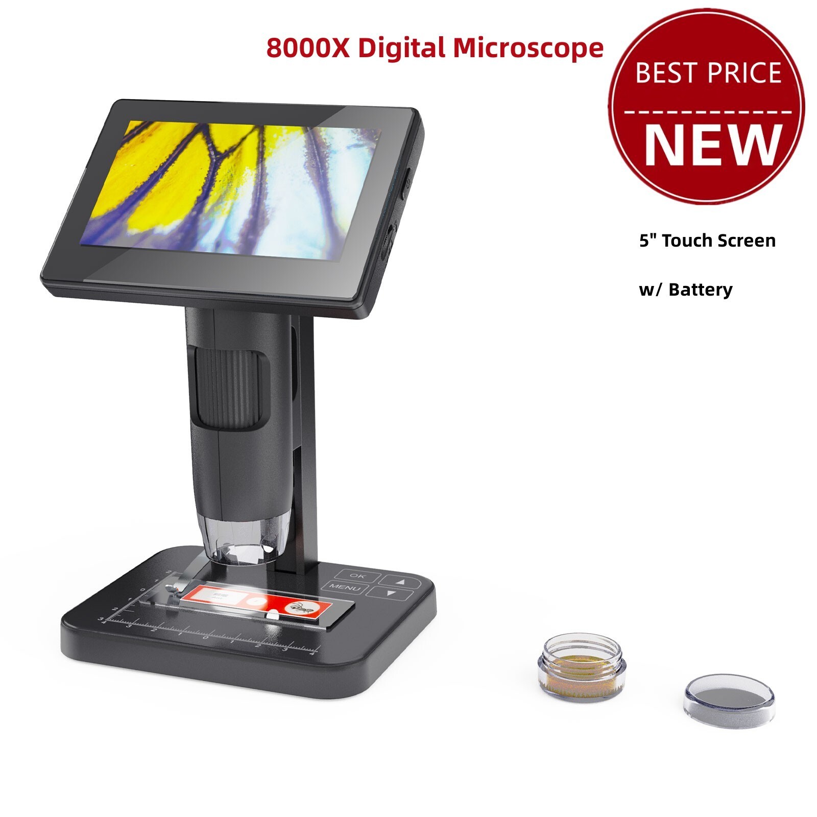 Microscope 8000x MS03 8000X Digital Microscope Electron Cell Microscope 5