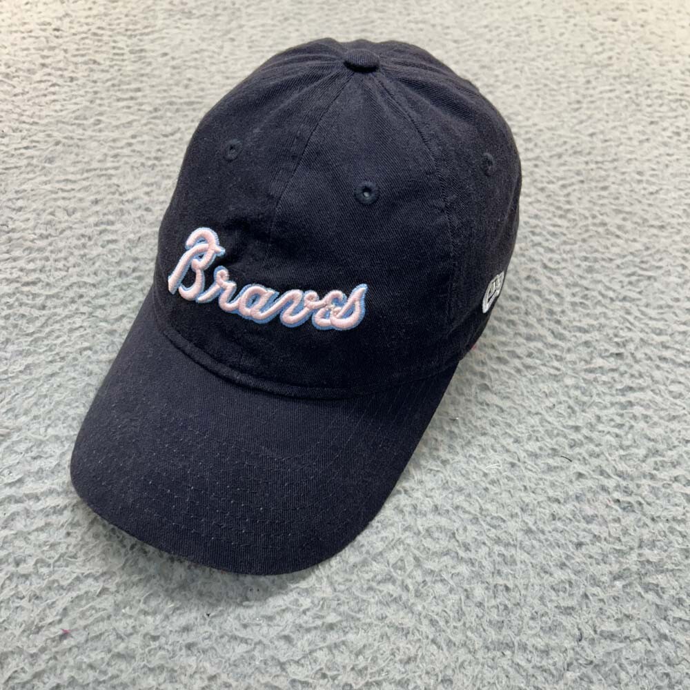 Atlanta Braves Hat Cap Boys One Size Strapback   New Era Youth Americas Team