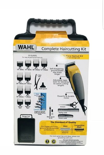 WAHL Complete Haircutting Kit Hair Clippers 20 piece kit fast free shipping - Picture 2 of 10
