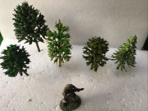 1/35th Scale Model Trees ( Set Of 5) Military Diarama .diorama TIB 74 - Picture 9 of 9