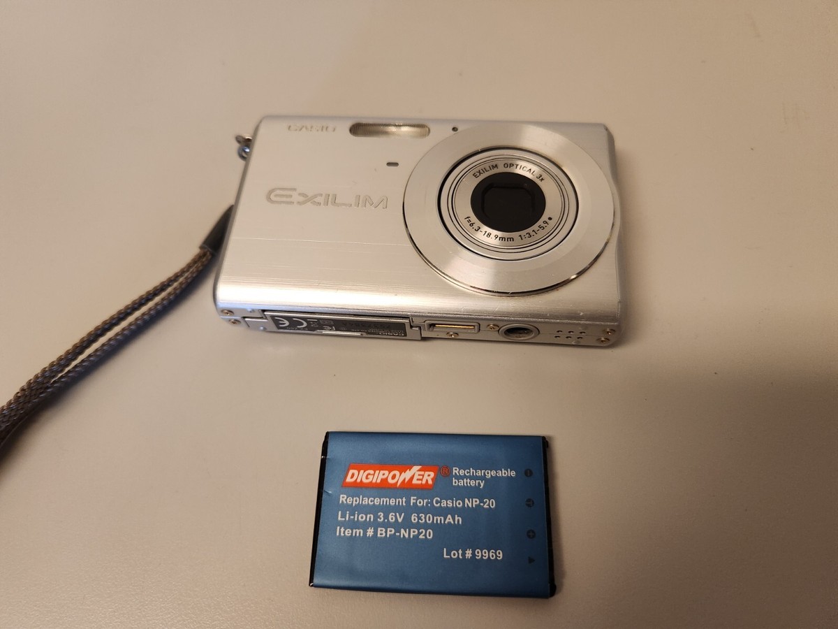 【動作未確認】CASIO EXILIM EX-Z60 Casio Exilim EX-Z60 6.0 MP Camera 16 Gb Card No Charger