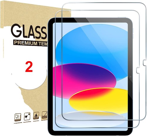 2-Pack Tempered Glass Screen Protector For iPad Pro 13