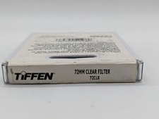 Tiffen 72mm Clear Filter MFR 72CLR