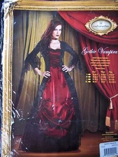 In Character Women Lady Gothic Vampira Vampire Dracula Halloween Costume small