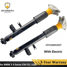 2x Rear Shock Absorber Struts w/EDC For BMW F30 F31 230i 320i 328i 435i AWD RWD