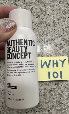 Authentic Beauty Concept Dry Shampoo Texture Spray 2oz/60g TRAVEL SIZE; VEGAN