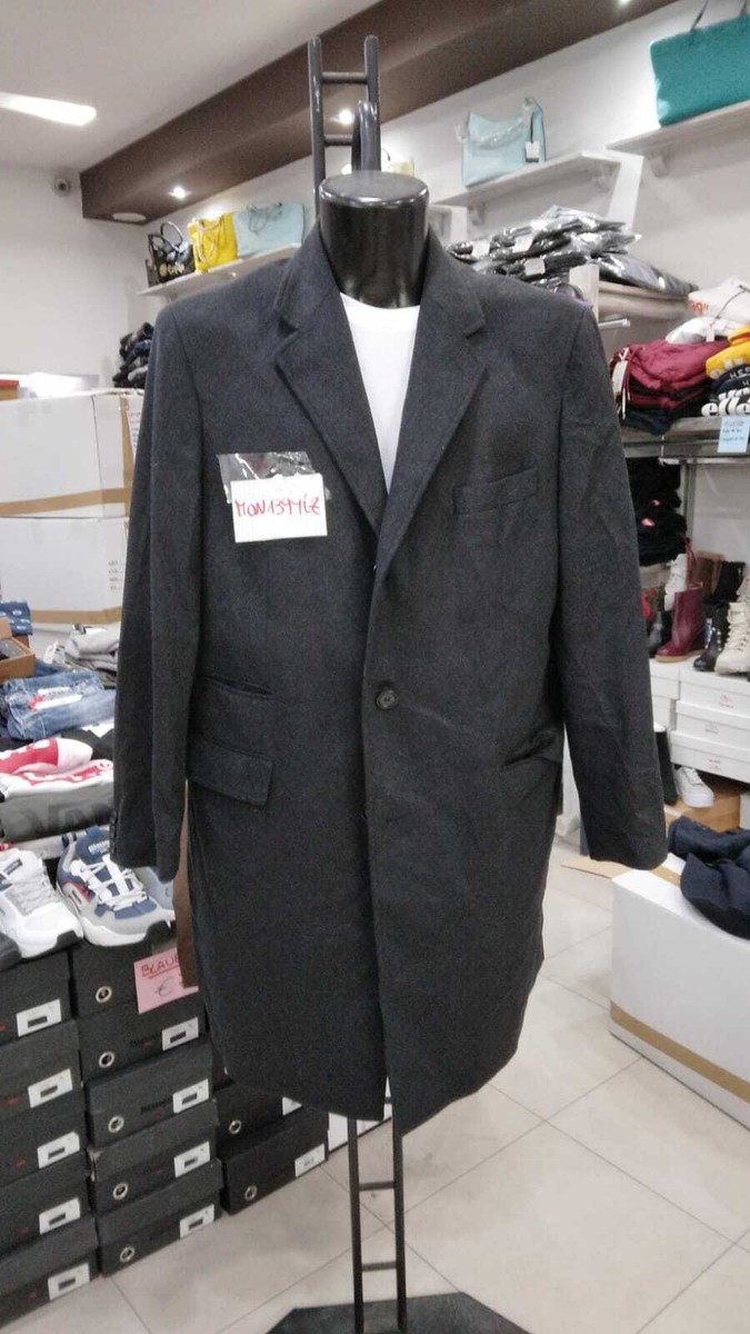 ジャケット・アウター loose wool blend soutien collar coat shiun(シウン) ONLINE STORE / LONG SOUTIEN COLLAR COAT