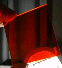 OMEGA BELOW LENSC67/2.5x2.5" 63mm Square Red Safety Focus Filter Drawer D5 B22