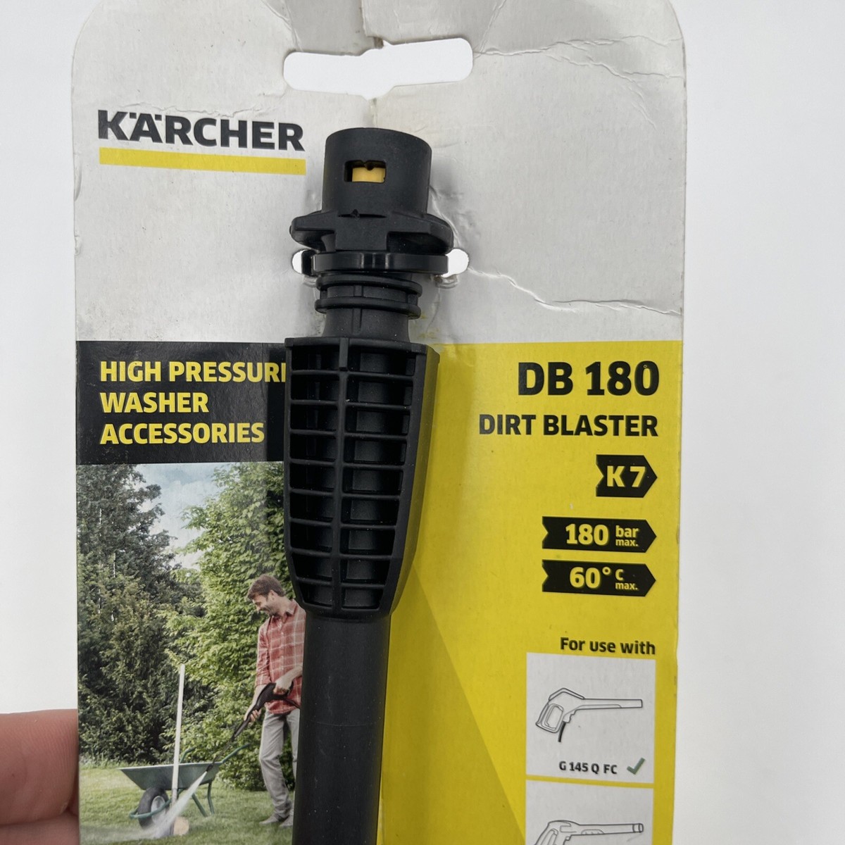 NEW- Karcher Pressure Washer Dirt Blaster Spray DB180 2.642