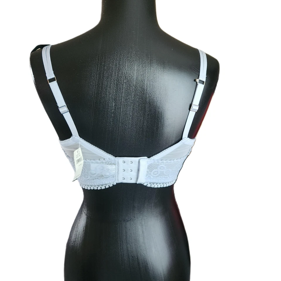 Новый с Ярлыками Aerie женщин синий кружевной бюстгальтер регулируемые ремни чистый размер 34D - Изображение 3 из 4