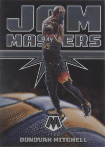 2021-22 Panini Mosaic Donovan Mitchell #20 Montage Silver Prizm