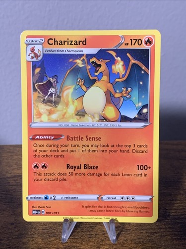Carta Pokemon Drago Happy Meal Charizard Mcdonald's 2025 01/15