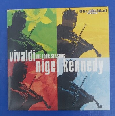 Vivaldi The Four Seasons Nigel Kennedy Mail On Sunday CD Disc Cardboard Sleeve
