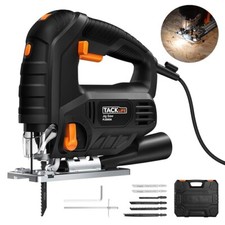 850W Orbital Jigsaw 3000SPM 6 Blades 3M Cord 80mm Wood 8mm Metal