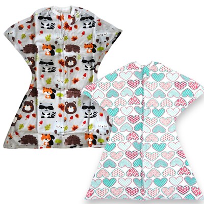 2-PACK Zipadee Zip Sleeping Baby Swaddle Transition XS 3-6 Months - Main Image