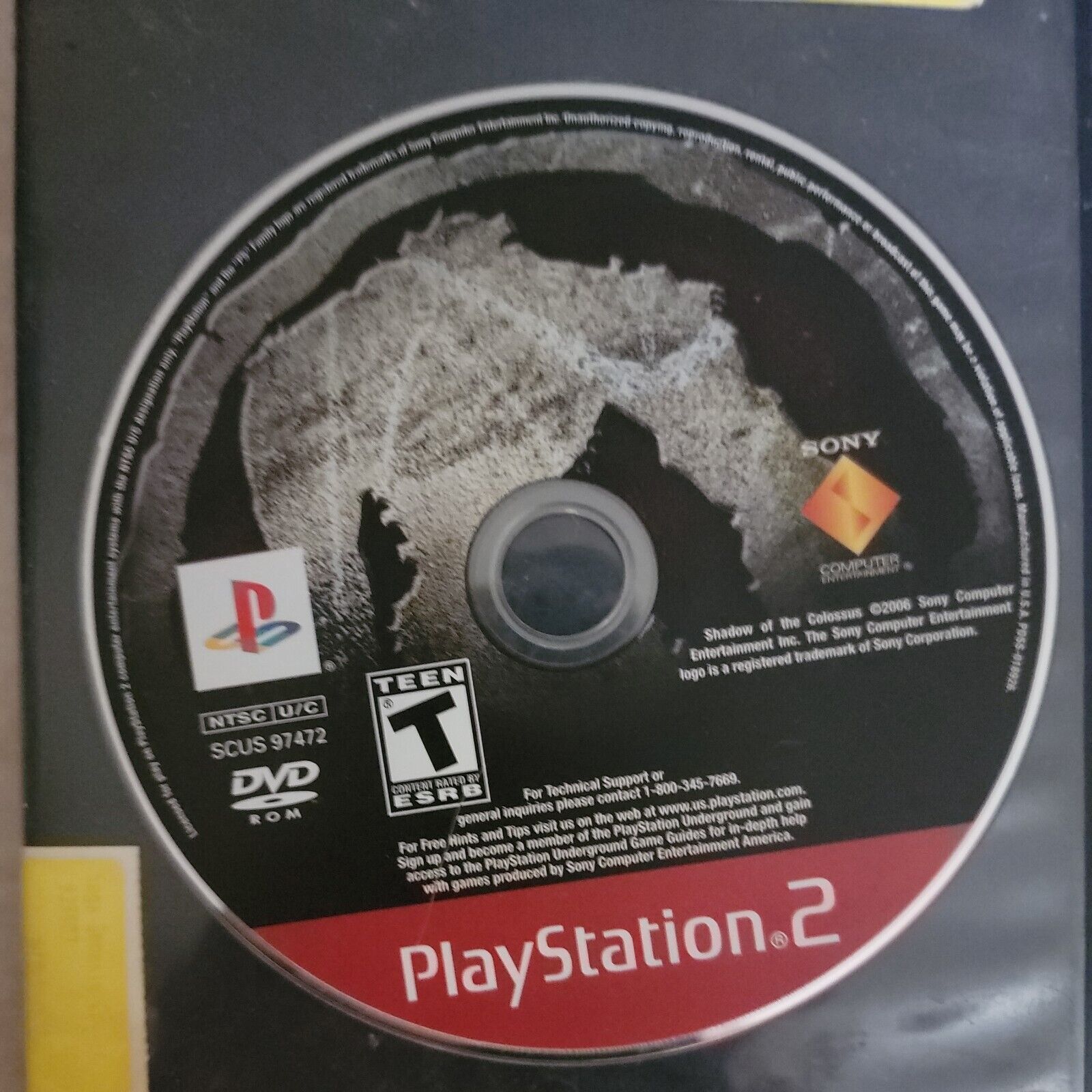 Shadow of the Colossus PS2 Playstation 2 Video Game 1 Owner COMPLETE Mint  Disc