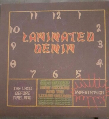 King Gizzard And The Lizard Wizard / Laminated Denim  Limited Yellow Vinyl New