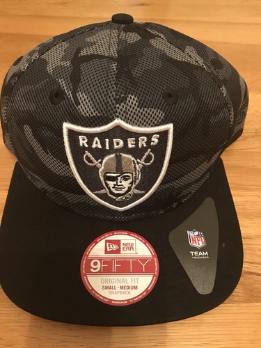 mens new era nfl oakland raiders 9fifty mesh camo snapback cap