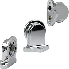 S&S Cycle Chrome Oil Filter Mount for 99-06 Harley Twin Cam (except 06 Dyna)