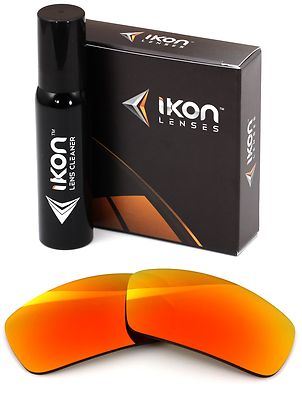 Polarized IKON Replacement Lenses For Ray Ban RB4057 Fire Orange Mirror 