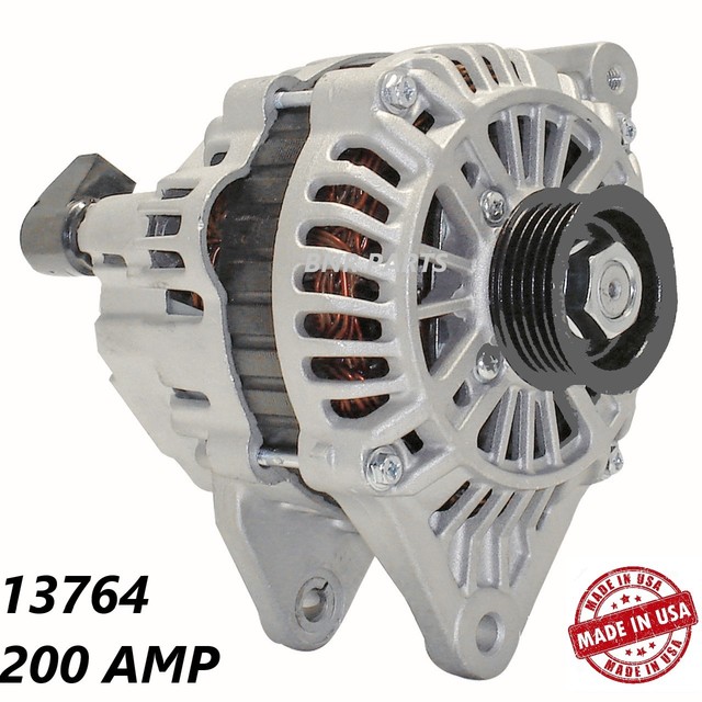 200 AMP 13764 Alternator Chrysler Dodge Plymouth High Output HD NEW