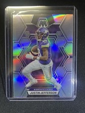 2023 Justin Jefferson Mosaic #152 Silver Prizm Vikings