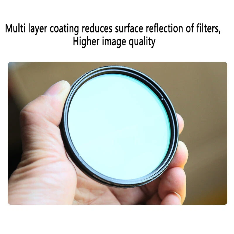 ND2-400 Fader Variable Adjustable ND Filter 37-95mm ND4 ND8 ND16 ND400 Filter - Image 4 of 4