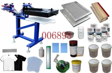 Floor Type Silkscreen Maker Kit: 3 Color Screen Printing Kit w/Dryer 006898