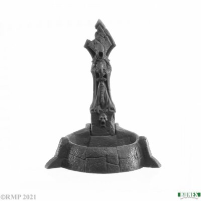 Pechetruite Lote De 7 Tumbas En Miniatura Reaper Bones Para Juegos De Rol Y Guerra, Escala 25mm, 20mm De Alto, Plástico Flexible Sin Pintar
