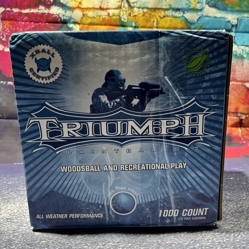 XBall Triumph Paintballs .68 Caliber 1000 Count Bag Xball Certified eBay