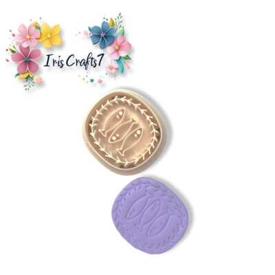Sardinen für Polymer Clay Cutter | 3D-gedrucktes Tonwerkzeug | IrisCrafts7 UK