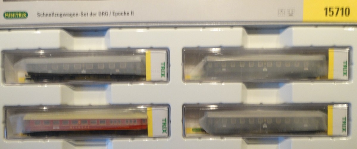 ◉TRIX◉MINITRIX◉15710◉Schnellwagen-set◉ ◉TRIX◉MINITRIX◉15710◉Schnellwagen-set◉ 【公式通販】