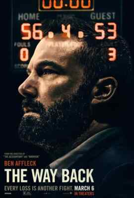 Ben Affleck in The Way Back - Double Sided Original Movie Poster 27 x 40