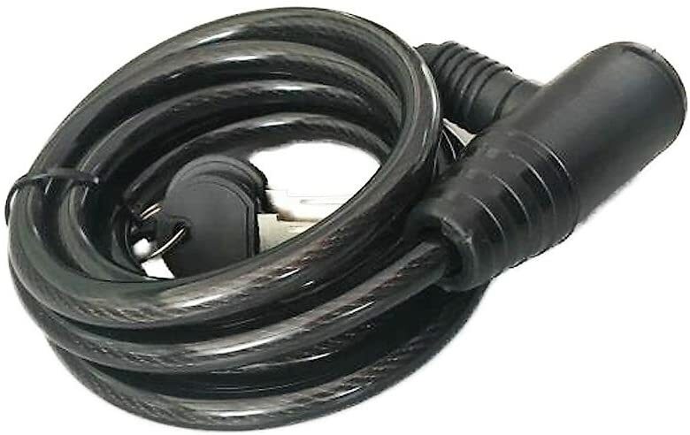 Bike Cable Lock Keyed 6ft Bicycle Cable with Keys High Security Lock