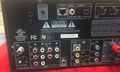 Denon AVR 1912 7.1 Channel 125 Watt Home Theater Receiver/No