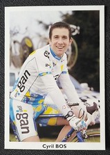 10534 Cyril Bos FRA Radsport Autogrammkarte