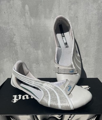 靴 puma 00s ballet shoes Vintage 00s Puma Ballet Princess Flats Y2k Shoes Speedcat US 8.5