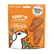 Image of Lily's Kitchen Chicken Jerky Grain Free Dog Treats 70g NEW x1