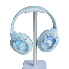 Melody Kuromi Wireless Bluetooth Headphones RGB Light 3.5mm Aux Foldable Headset