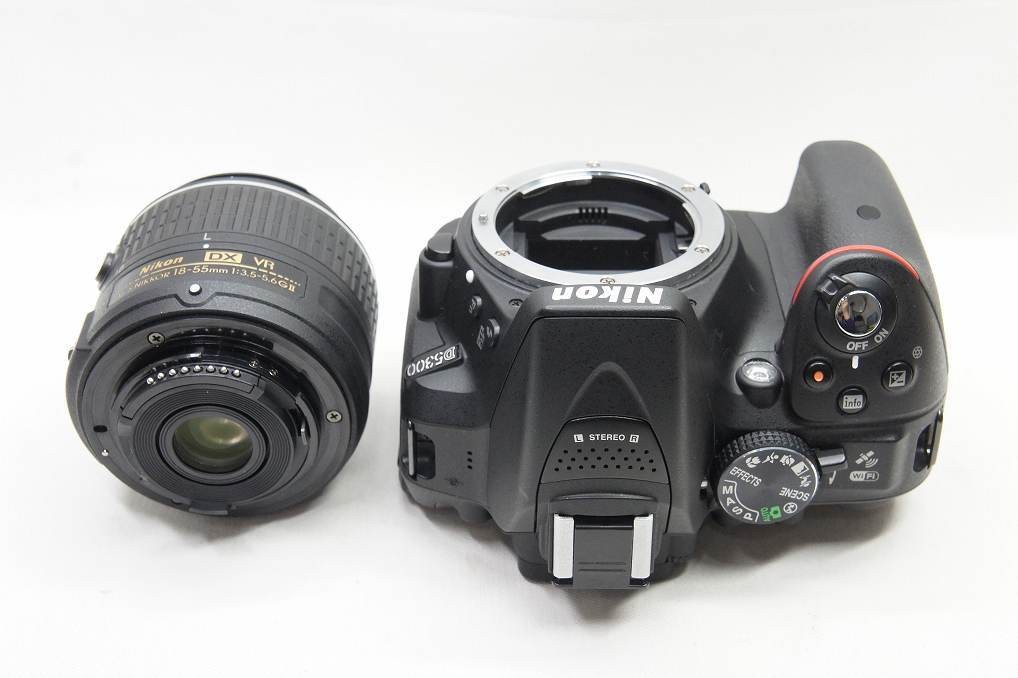 Nikon D5300 DSLR Camera Kit 18-55mm VR II Lens Used, Good