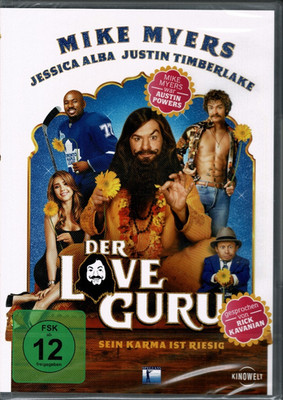 DVD Der Love-Guru Neu OVP | Komödie Film mit Mike Myers Jessica Alba Justin