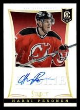 2013 PANINI SELECT HARRI PESONEN 224 RC AUTOGRAPH PRIZMS 36/99 NEW JERSEY DEVILS