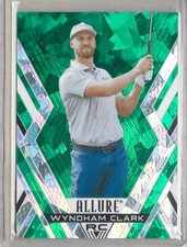 Wyndham Clark 2026 Allure Golf PGA Green Quartz Rookie 04/99 #45